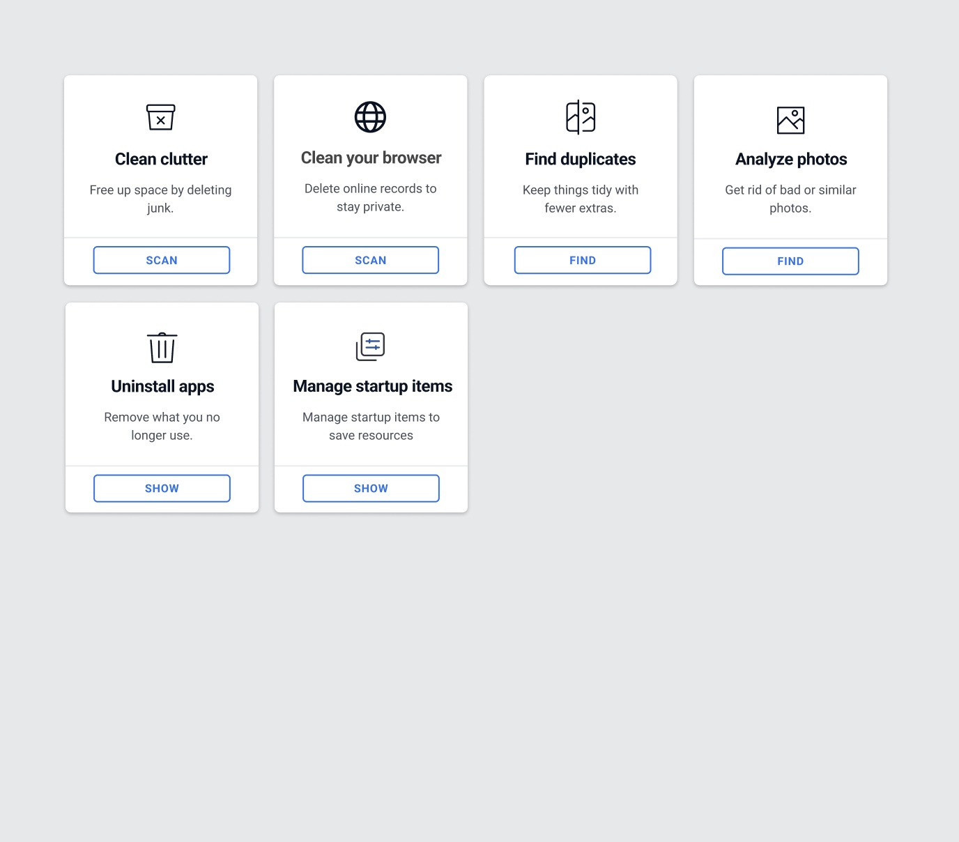 CCleaner for Mac cleanup tools